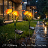 Solar Mrhephaestus Flower Garden Lights Set of 2