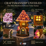 Solar Big Mushroom Hut Fairy Garden Light
